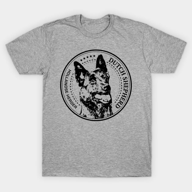 Dutch Shepherd - Dutchie T-Shirt by Nartissima